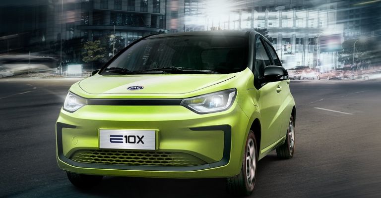 Exterior del JAC E10X 2023