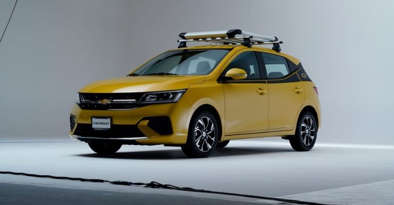 Exterior del Chevrolet Aveo 2024 para México