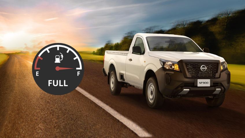 ¿Cuánto gasta de gasolina una Nissan NP300?
