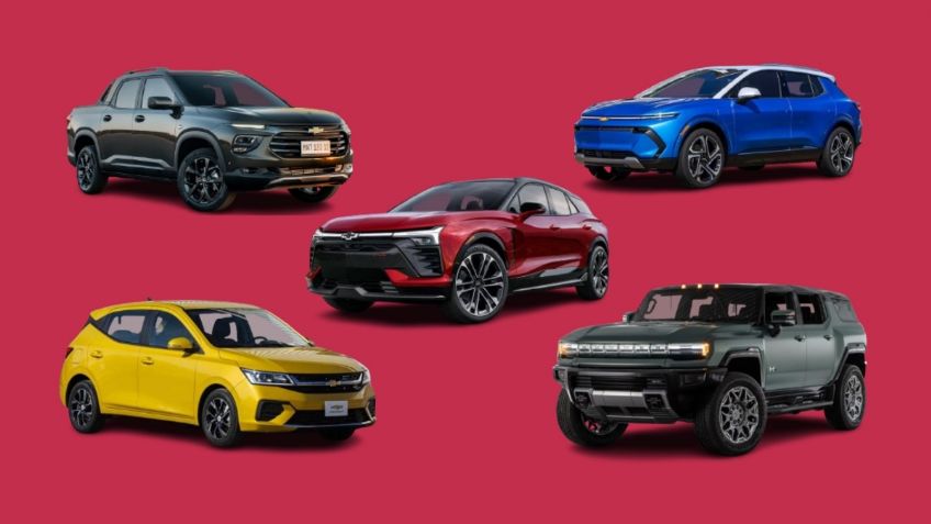 Lanzamientos de General Motors en México para 2023, 2024 y 2025: 11 autos, 4 de ellos eléctricos