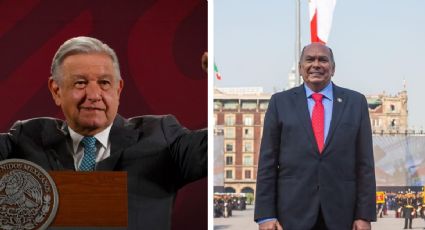 Papá de Checo Pérez es elogiado por AMLO en conferencia de prensa