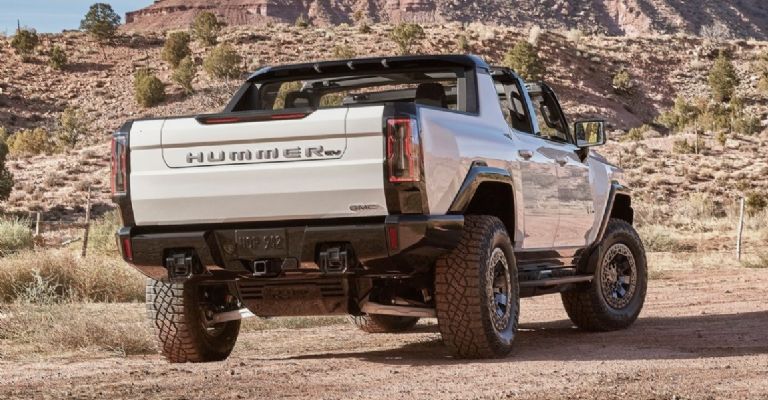 Exterior de la GMC Hummer EV 2024