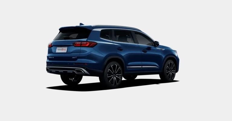 Exterior de la Chirey Tiggo 8 Pro 2023 en México