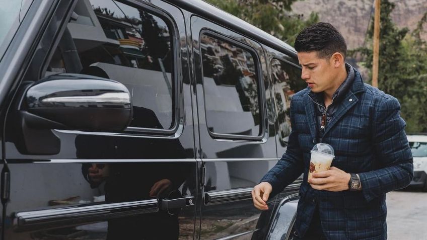 Mercedes-AMG G63: El más reciente vehículo lujoso de James Rodríguez