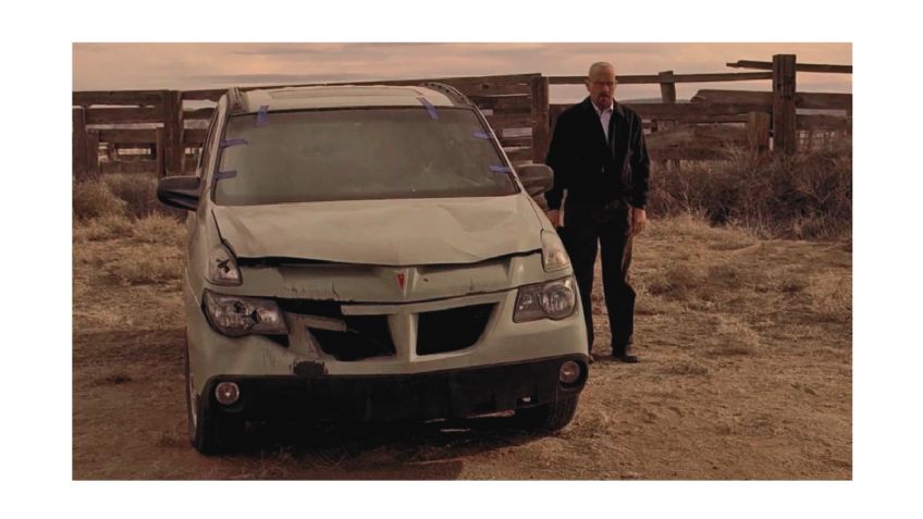 Walter White de Breaking Bad y cómo volvió popular la camioneta Pontiac Aztek