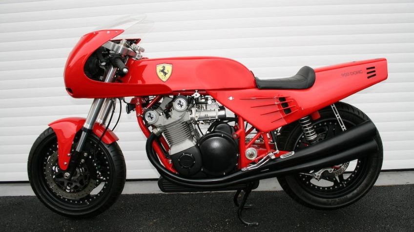 ¿Ferrari fabricó una motocicleta? conoce el único ejemplar en el mundo