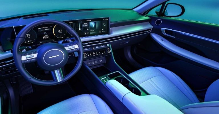 Interior del Hyundai Sonata 2024
