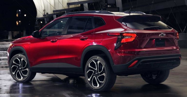 Exterior de la Chevrolet Trax 2024