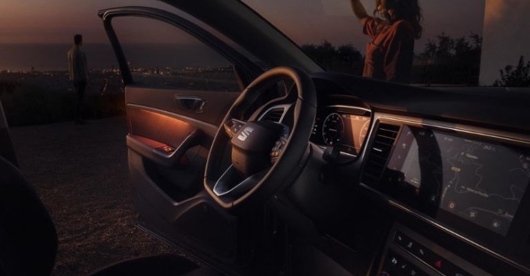 Interior de la SEAT Ateca 2023