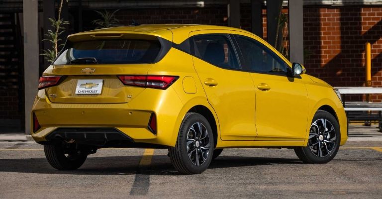 Exterior del Chevrolet Aveo Hatchback 2024