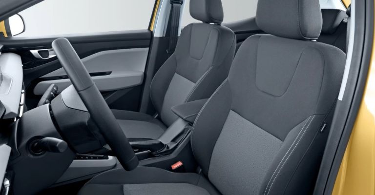 Interior del Chevrolet Aveo 2024 