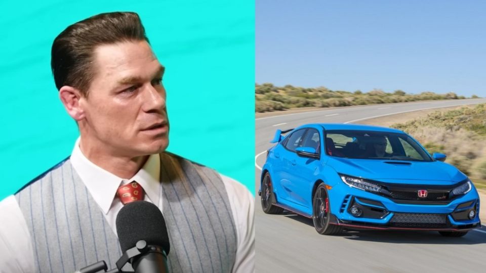 Un Honda Civic Type-R de 2020 es el auto favorito de uso diario del luchador de WWE