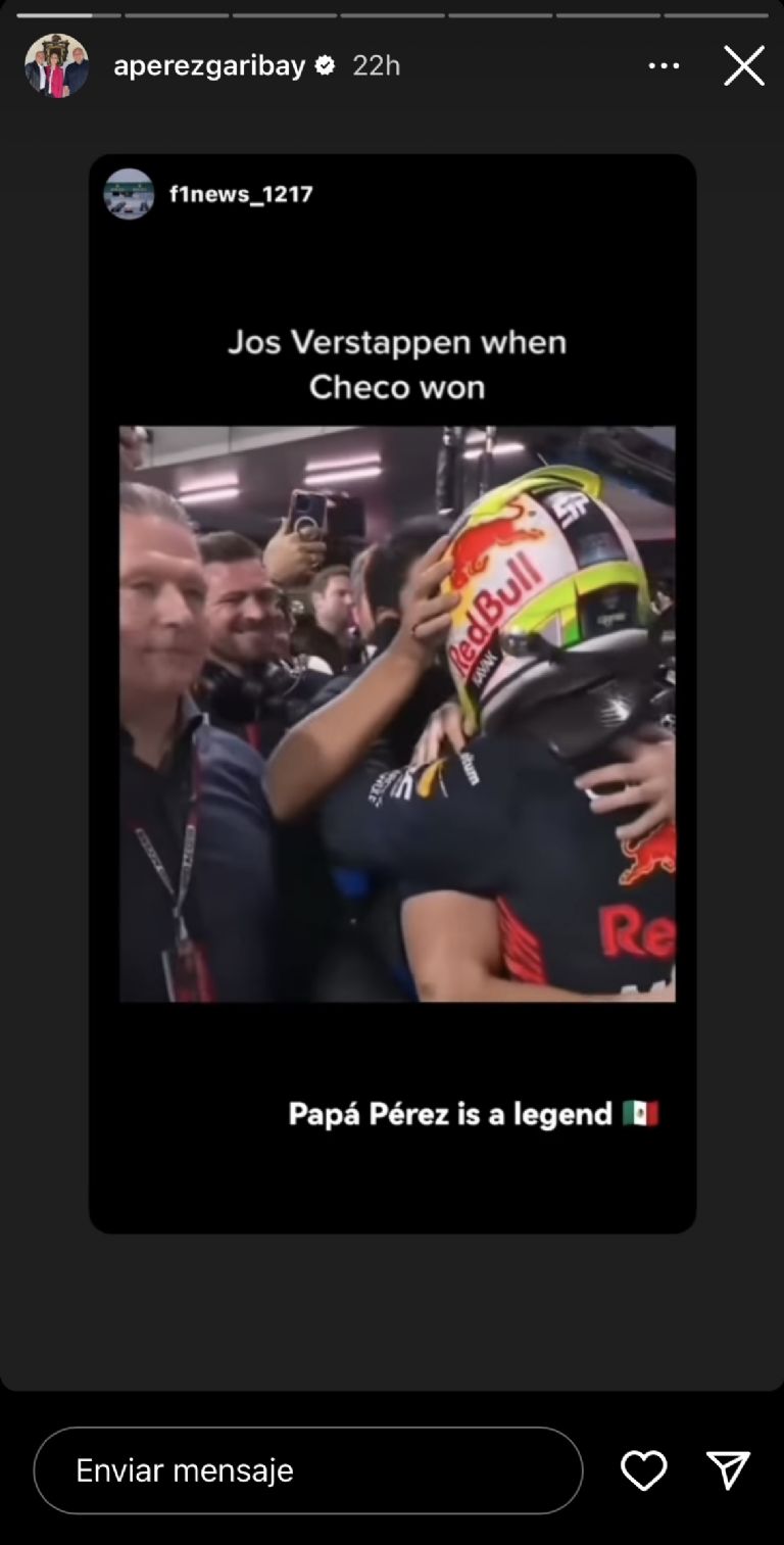 Checo Pérez hoy