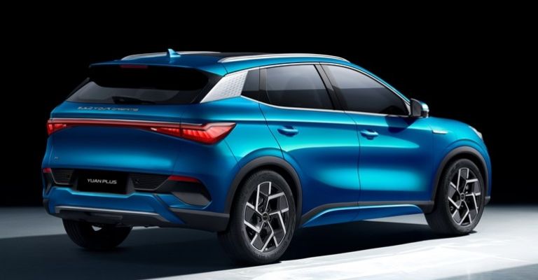 Exterior de la BYD Yuan Plus EV 2023