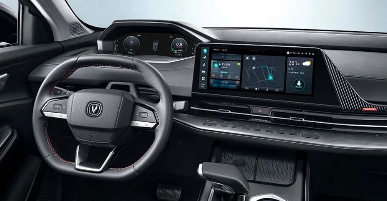 Interior de la Changan CS55 Plus Turbo 2024