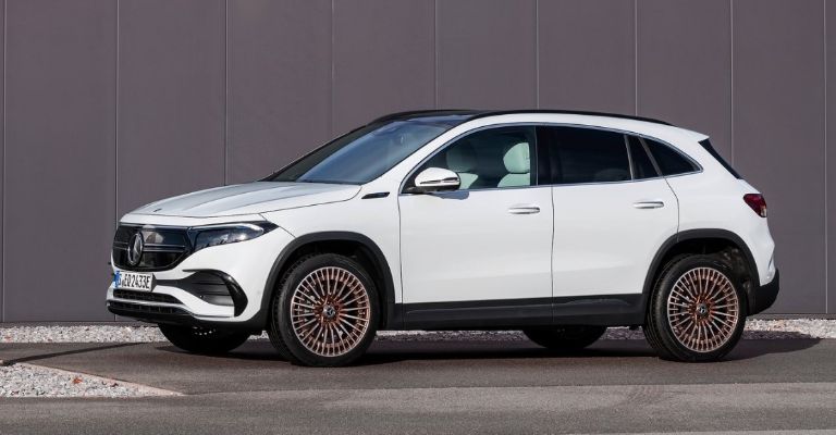 Exterior de la Mercedes-Benz EQA