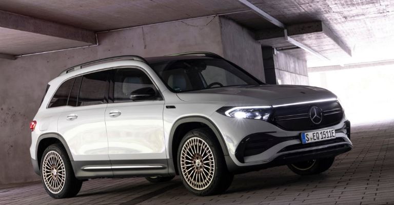 Exterior de la Mercedes-Benz EQB