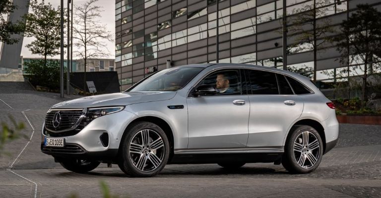 Exterior de la Mercedes-Benz EQC