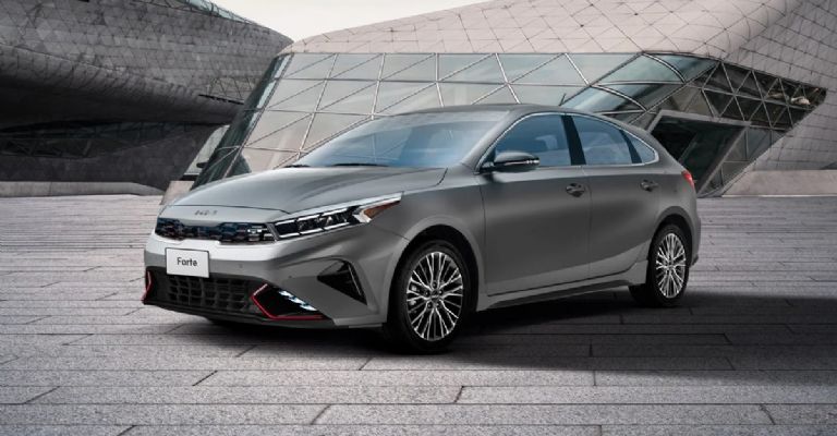 Exterior del Kia Forte Hatchback 2023