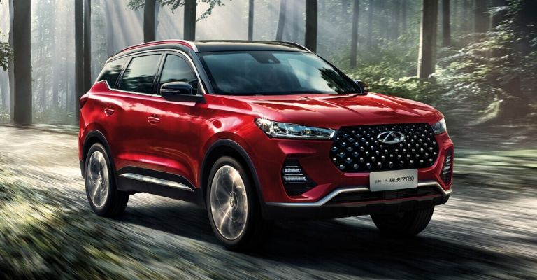 Exterior de la Chirey Tiggo 7 pro 2023