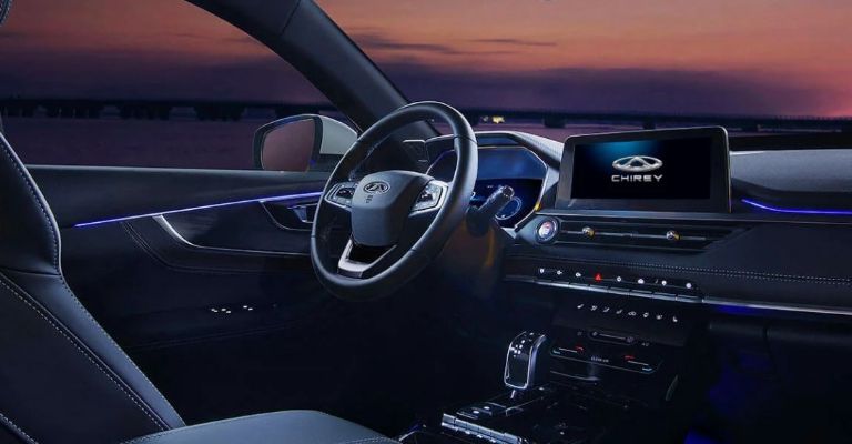 Interior de la Chirey Tiggo 7 Pro 2023