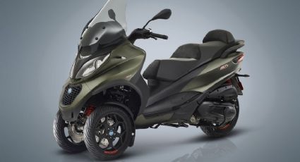 Piaggio MP3 350: Una motocicleta de tres ruedas con mucha vanguardia