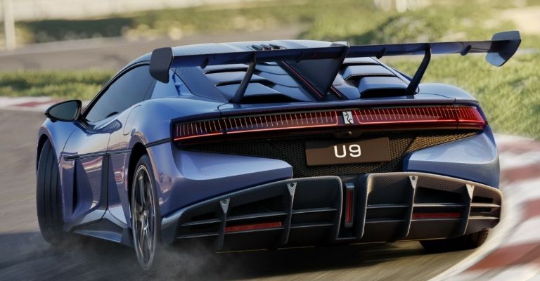 Exterior del BYD YangWang U9