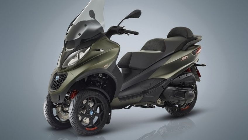 Piaggio MP3 350: Una motocicleta de tres ruedas con mucha vanguardia