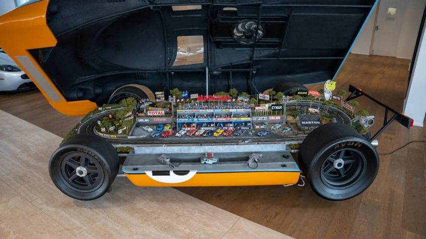 El Porsche 917 de Steve McQueen se convierte en una pista de juguete gracia a Slot Mods