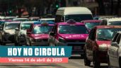 ¿Hay Doble No Circula? Estos son los autos que descansan en CDMX y Edomex este viernes 14 de abril