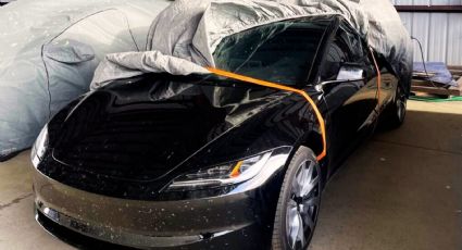 Tesla Model 3: Se reveló la primera imagen de este auto eléctrico actualizado