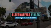Alternativas viales 16 de abril de 2023: Manifestaciones y cierres en la CDMX