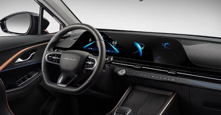 Interior de la Omoda 5 2023