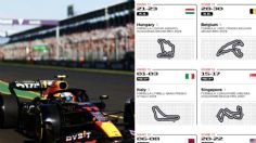 Este es el calendario de todas las carreras de la Fórmula 1 2023