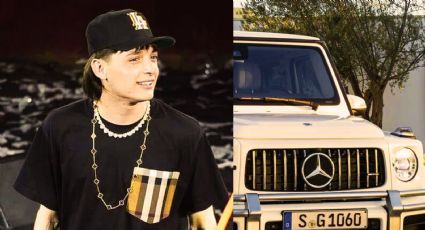 El corrido tumbado de Peso Pluma, Natanael Cano y Gabito Ballesteros sobre la camioneta Mercedes AMG Clase G63