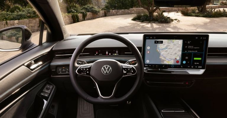 Interior del Volkswagen ID.7 2025