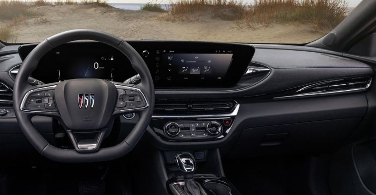 Interior de la Buick Envista 2024
