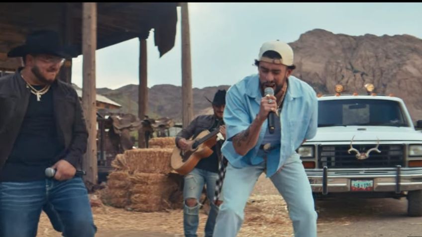 ¿Cuál es la camioneta del video musical de Bad Bunny y Grupo Frontera?