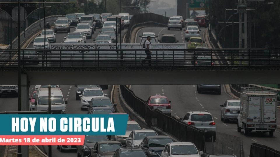 Ve quién no circulará este martes 18 de abril de 2023