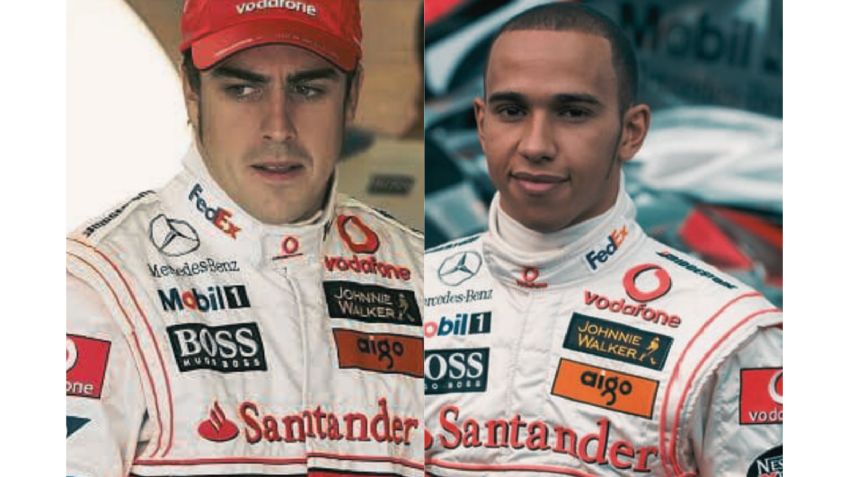 Fernando Alonso sobre su rivalidad con Lewis Hamilton: "Éramos inmaduros"