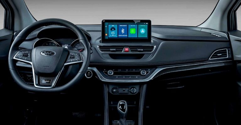 Interior de la JAC Sei3 Pro 2023