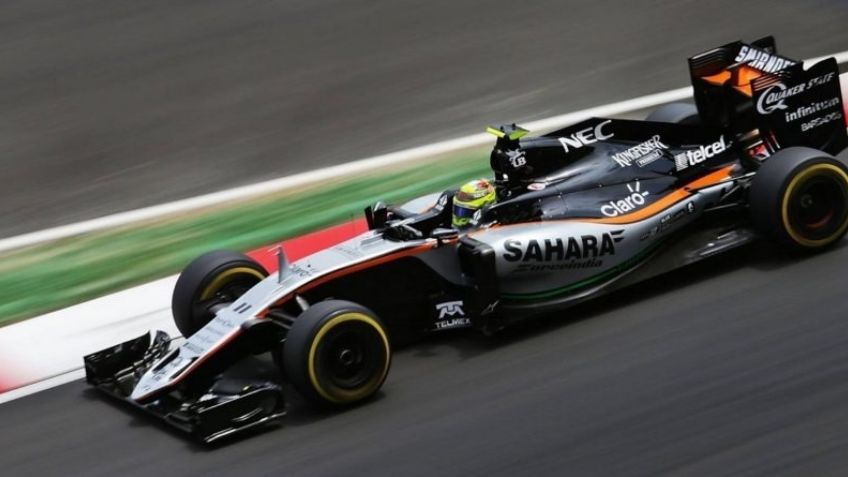En subasta el auto de Force India que usaba Checo Pérez en la Fórmula 1