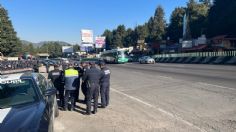 Autopista México-Toluca: Bloqueo de Comuneros genera caos vial