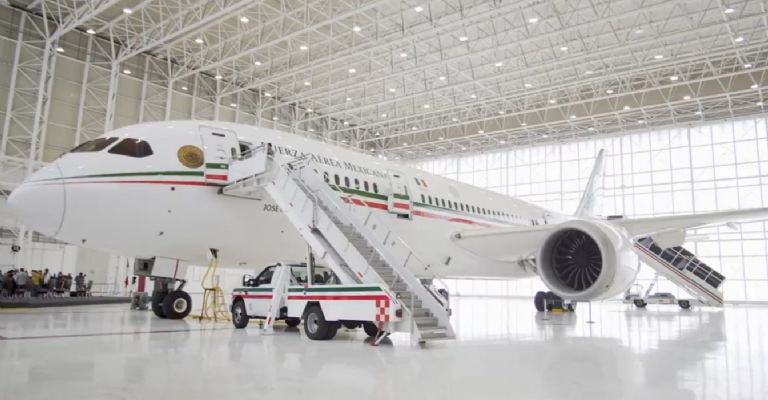 Avión presidencial de México