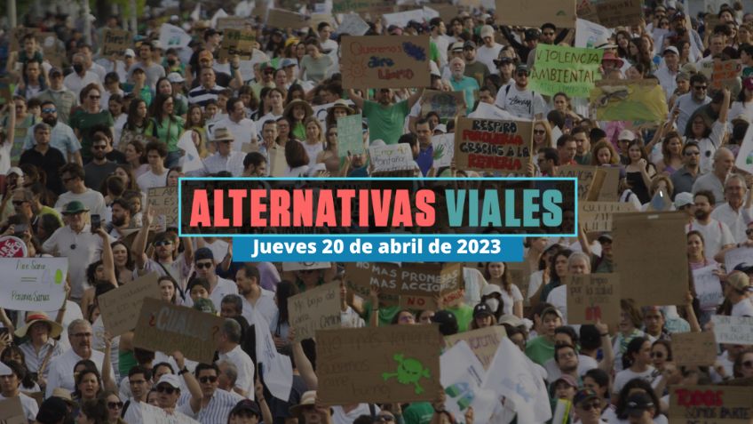 Marchas hoy CDMX 20 de abril de 2023: Rutas alternas