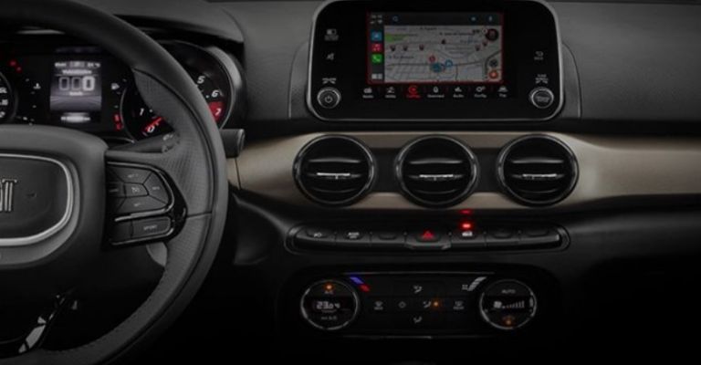 Interior del FIAT Argo 2023