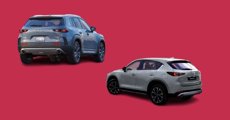 Mazda CX-5 vs CX-50 comparativa de exterior