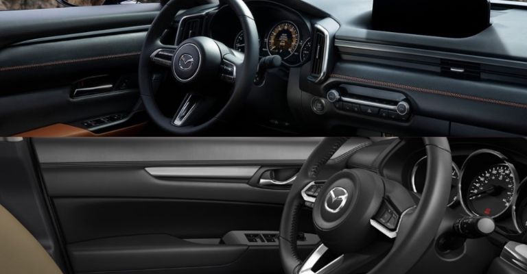 Mazda CX-5 vs CX-50 comparativa de interior