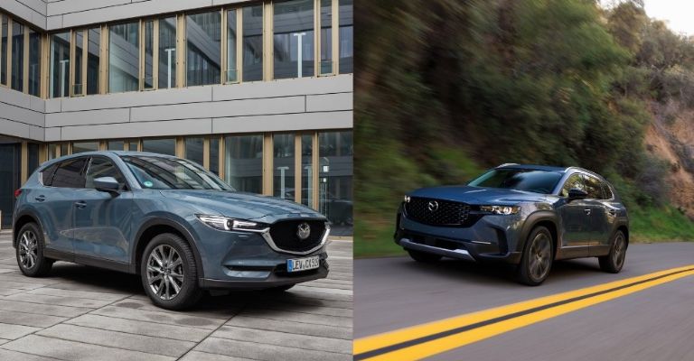 Mazda CX-5 vs CX-50 comparativa de precios