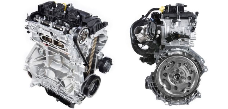 Motor de 3 y cuatro ciclindros